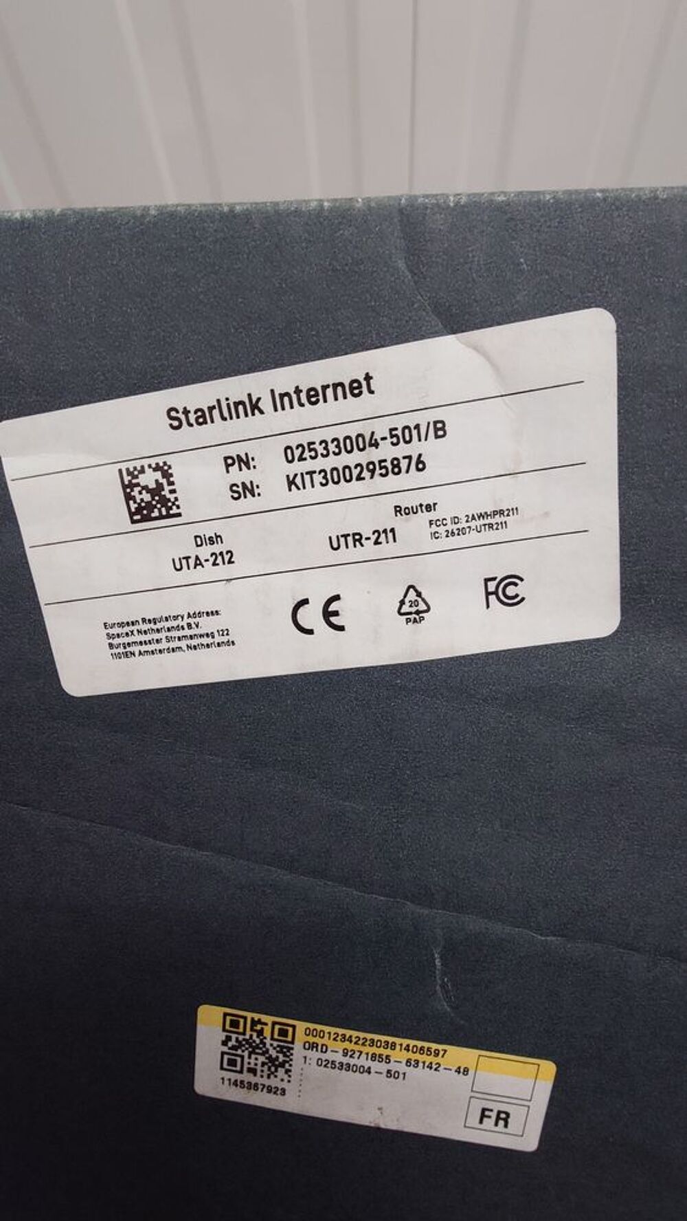 STARLINK V&Eacute;HICULE DE LOISIRS Electroménager