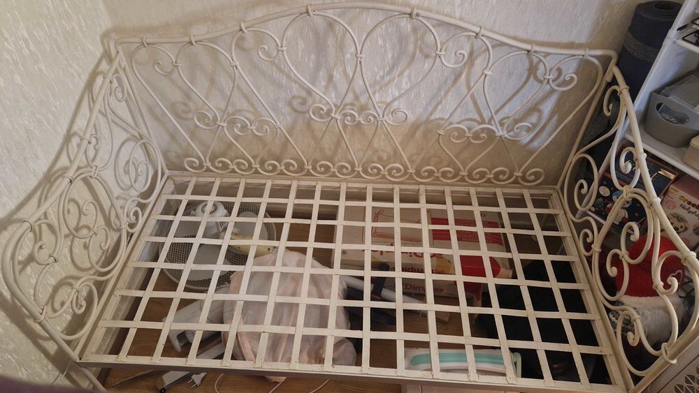 Banquette fer forg&eacute; Meubles