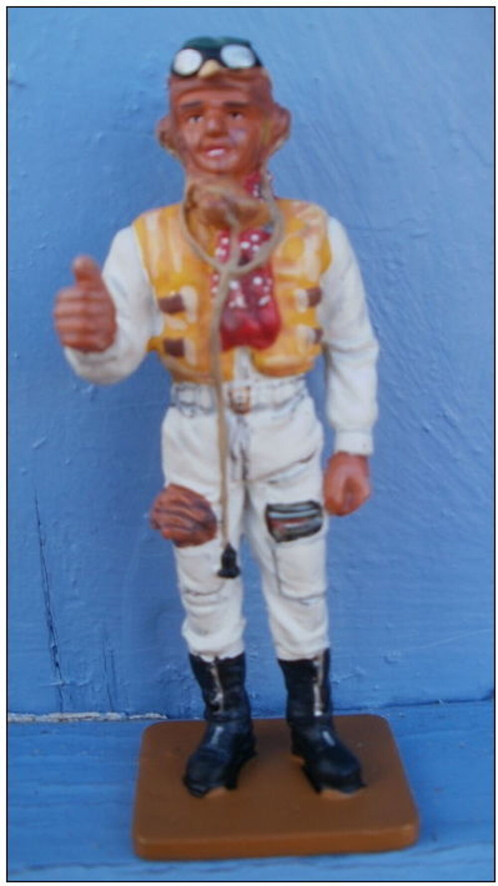 Figurine plomb RAF FIGHTER PILOT UK-1940 - Del Prado 