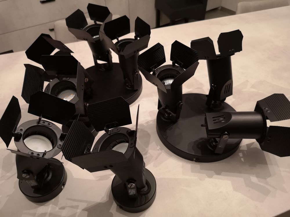 plafonnier style projecteur cinema Décoration