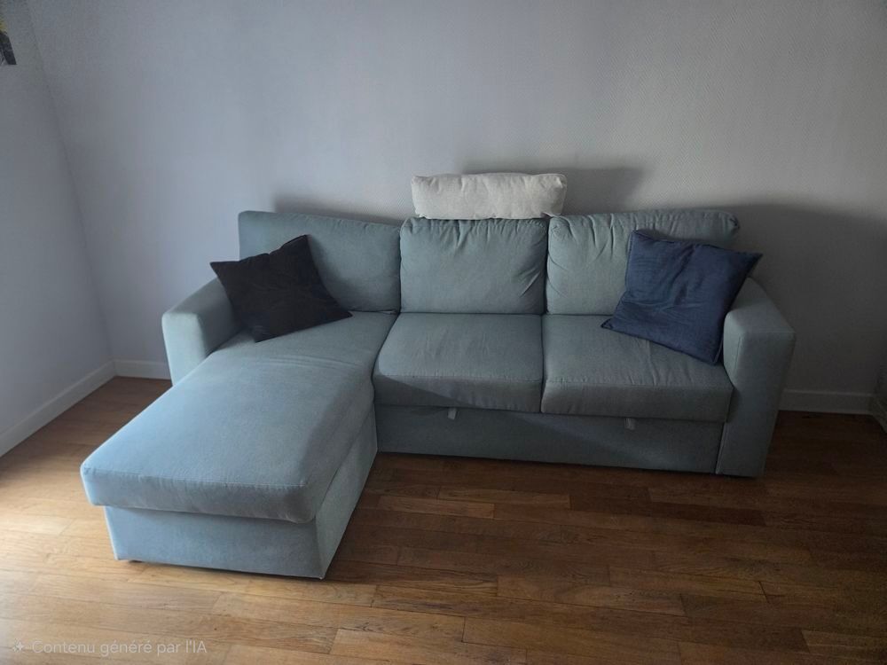 Canap&eacute; convertible d'angle avec m&eacute;ridienne IKEA B&Aring;RSL&Ouml;V Meubles