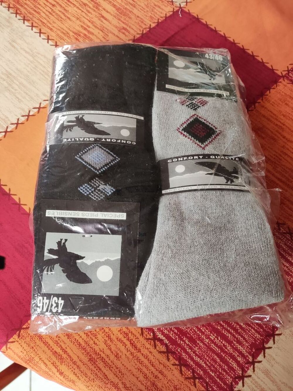 lot de chaussettes pieds sensibles Vêtements