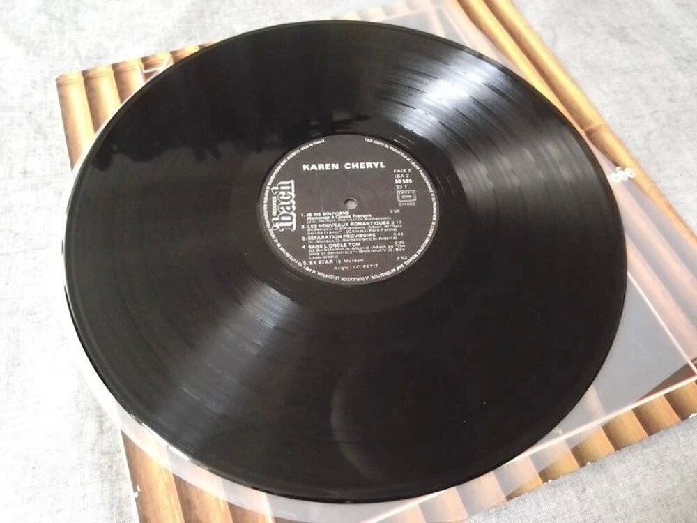 Karen Cheryl Lot De 4 Vinyles Lp 33 Tours Tr&egrave;s bon Etat CD et vinyles