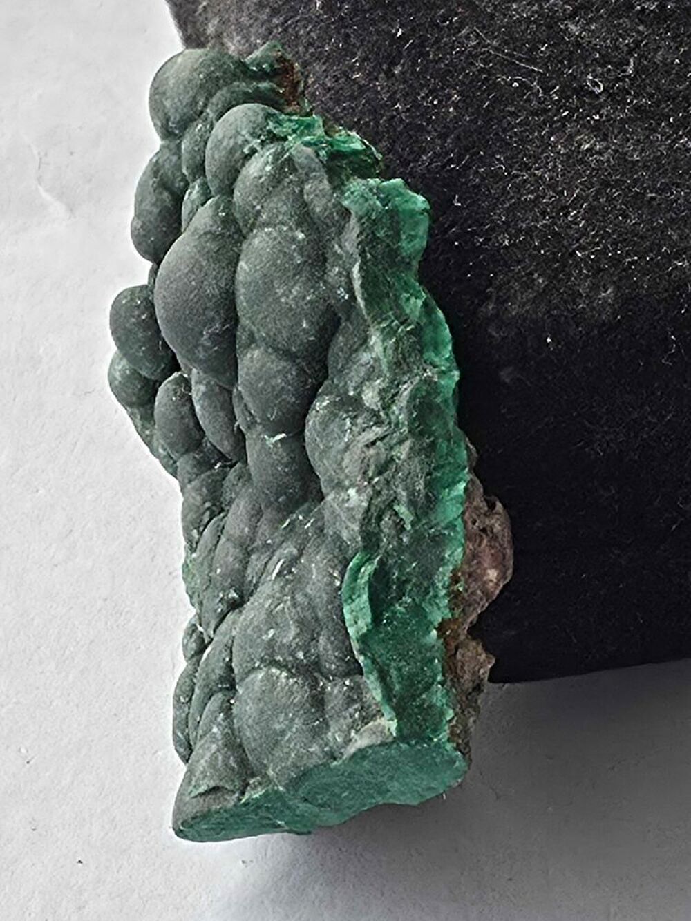 Malachite botryoidale Stalactite du Katanga(RDC)-20g 