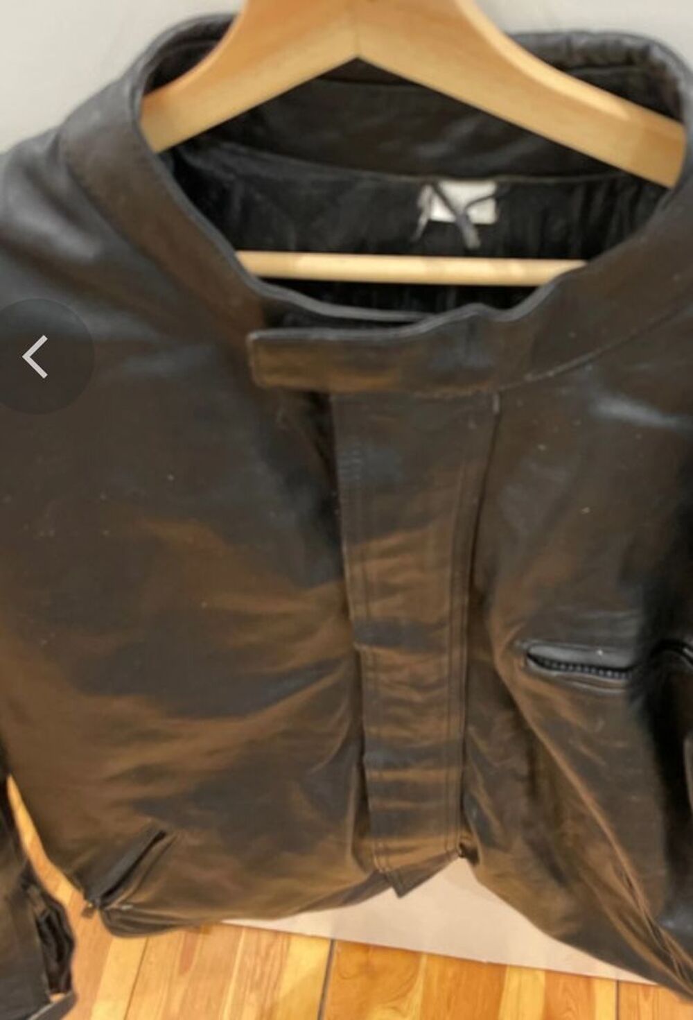 Blouson cuir moto Jaguar Vêtements
