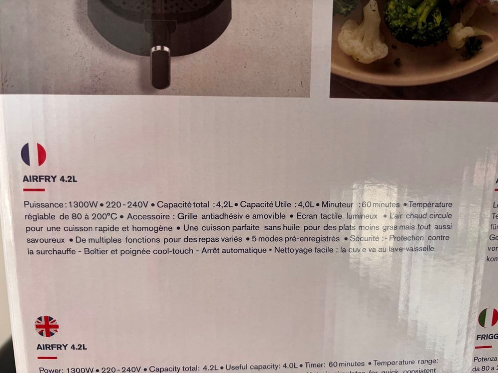 Airfry Arthur Martin Electroménager