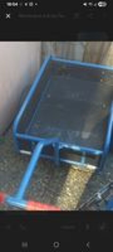   remorque vetra jardinage travaux public année 2023 400kg 