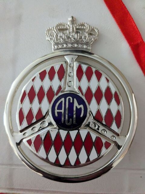 Badge édition limitée AUTOMOBILE CLUB MONACO MONTE CARLO. Sassenage (38)