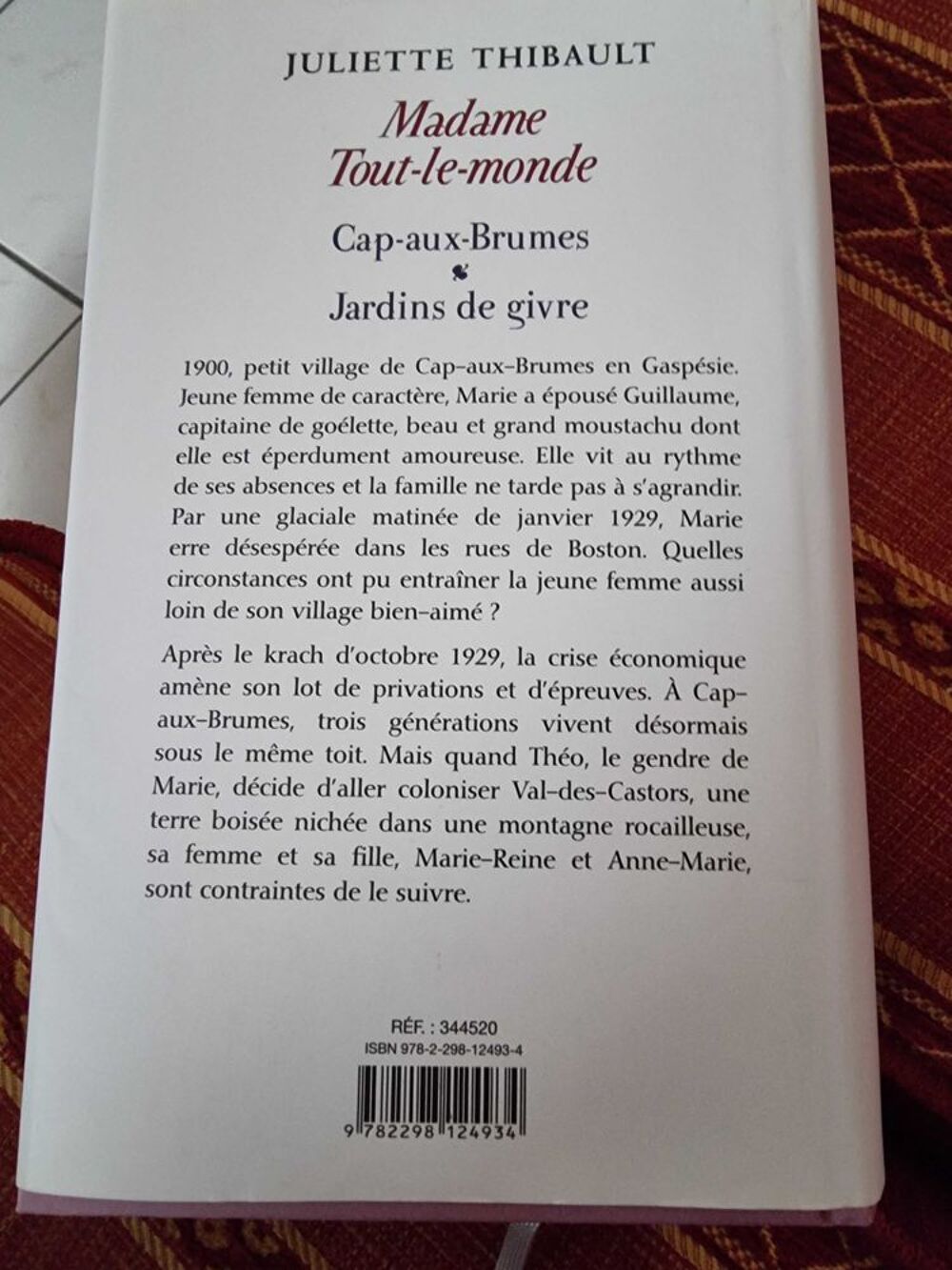 Livre+de+Juliette+Thibault Livres et BD