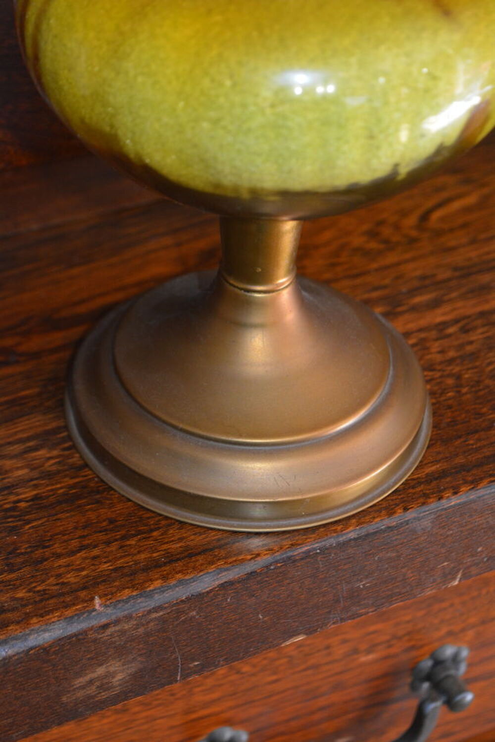 Lampe &agrave; p&eacute;trole. Décoration