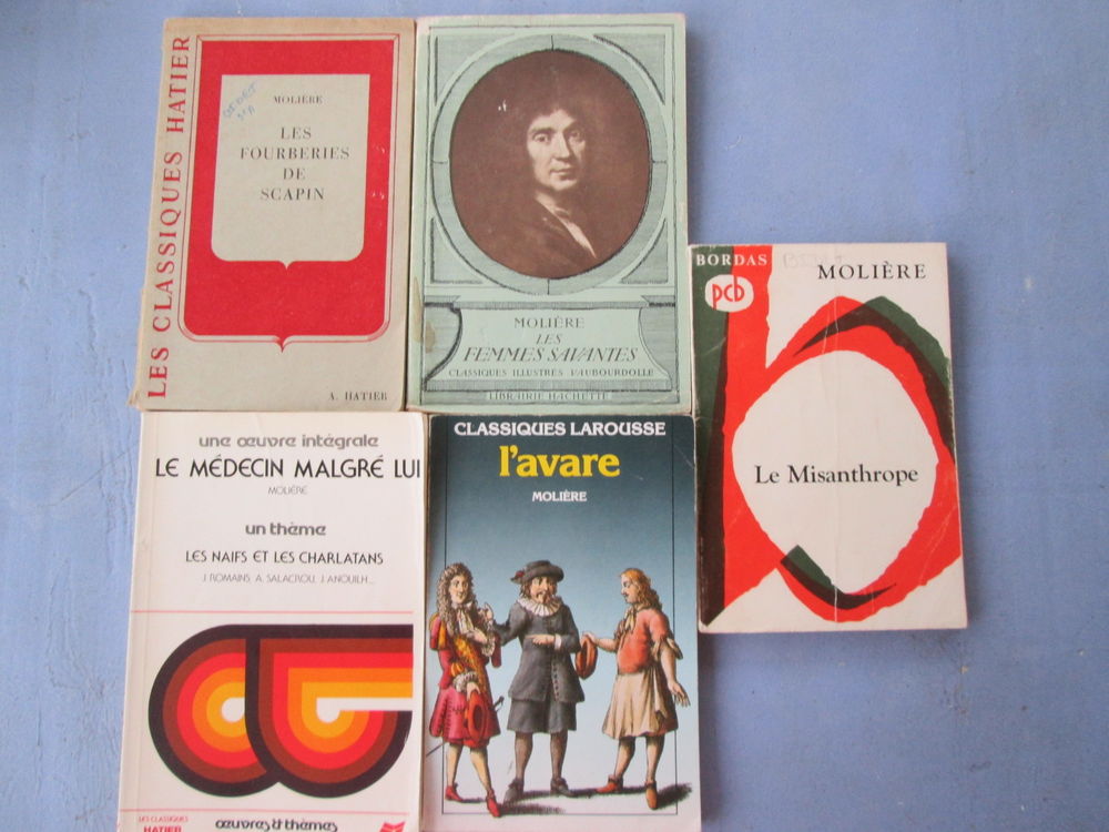 Lot 17 livres pi&egrave;ces de th&eacute;&acirc;tre Livres et BD