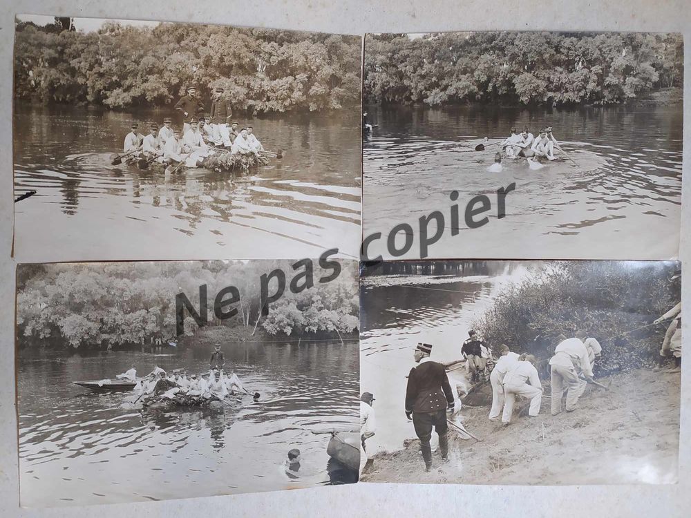Photographies Militaires 27&egrave;me Dragons La Seine Poissy 