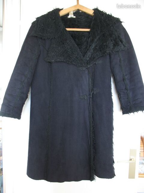 Manteau imitation daim et fourr� - T40/42 14 Antony (92)