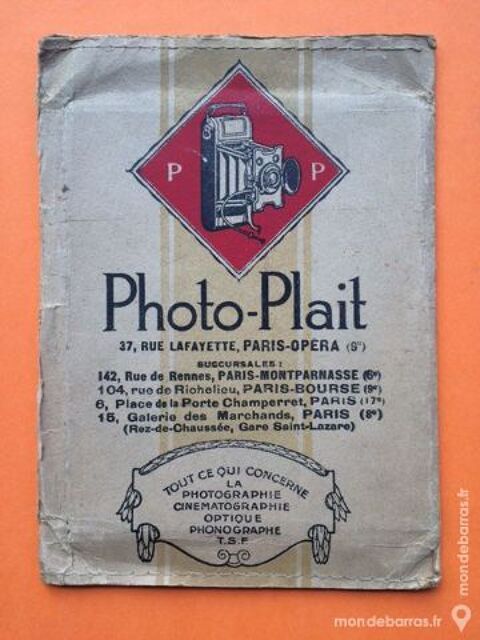 Pochette photo d'poque 3 Nice (06)