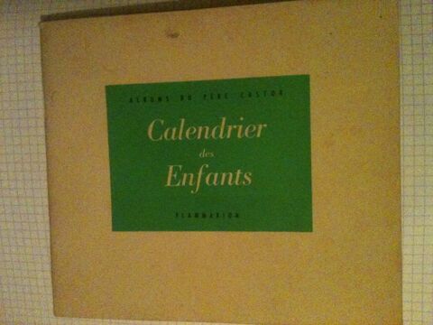 Calendrier des enfants, 1936 imp 1950 . Albums P�re Castor. 75 Bosc-le-Hard (76)