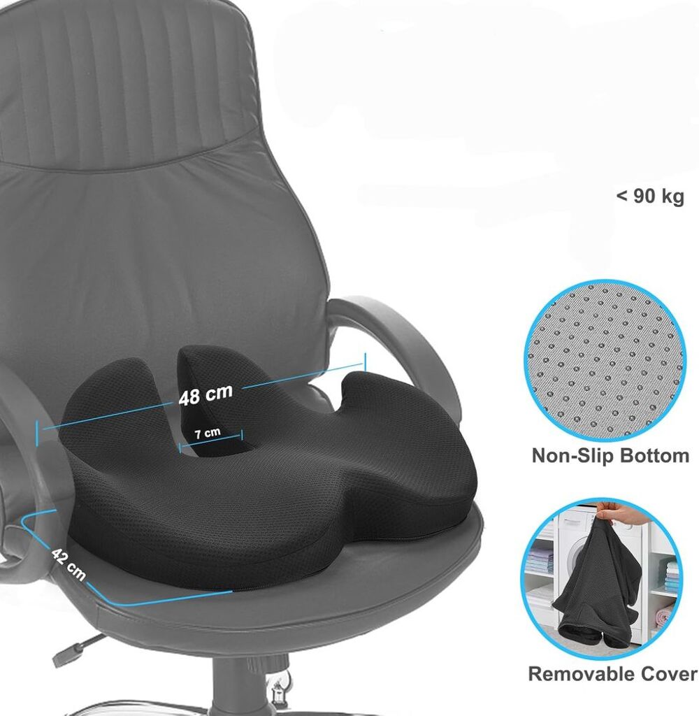 Coussin de bureau ergonomique m&eacute;moire de forme neuf Meubles