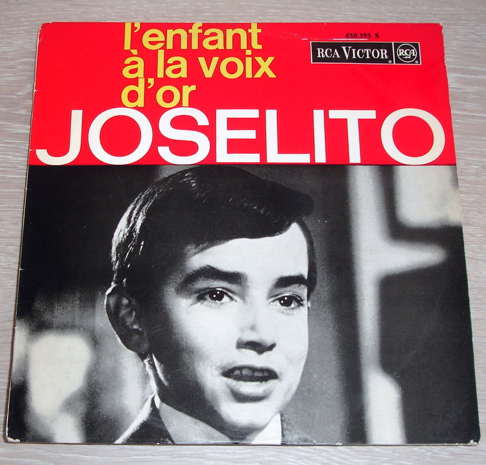 JOSELITO-33t-L'ENFANT A LA VOIX D'OR-CHIRIBIRIBIN- BIEM 1965 CD et vinyles
