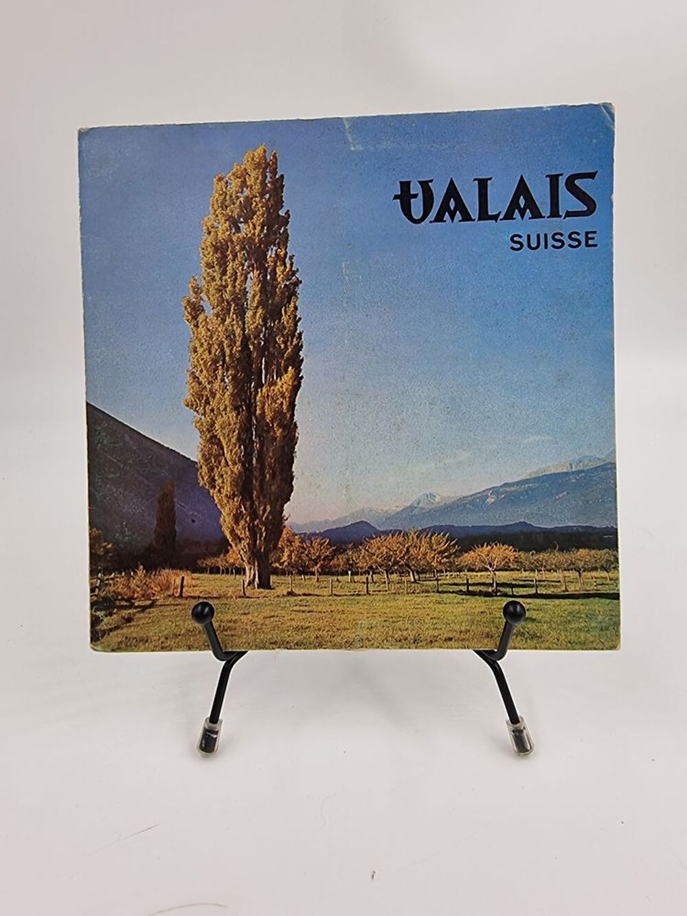 Vinyle 45 tours Valais Suisse avec fourreau CD et vinyles