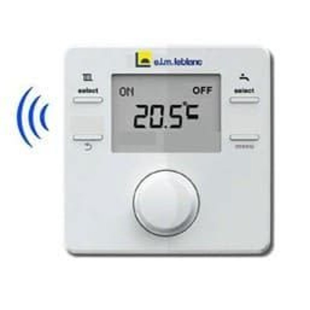 Thermostat Optibox Elm Leblanc connect&eacute; neuf sous emballage syst&egrave;me de contr&ocirc;le radio fr&eacute;quence connect&eacute; Bricolage