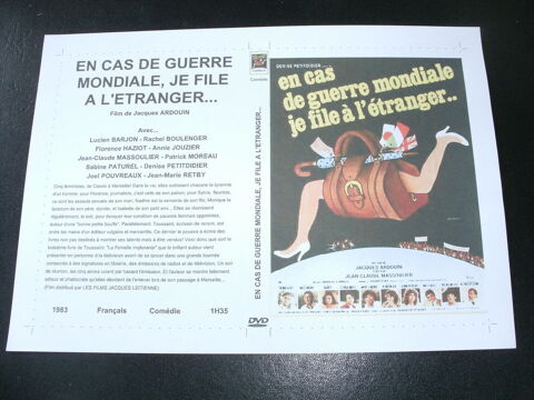 Film :   En cas de guerre mondiale , je file � l'�tranger   35 Saint-M�dard-en-Jalles (33)