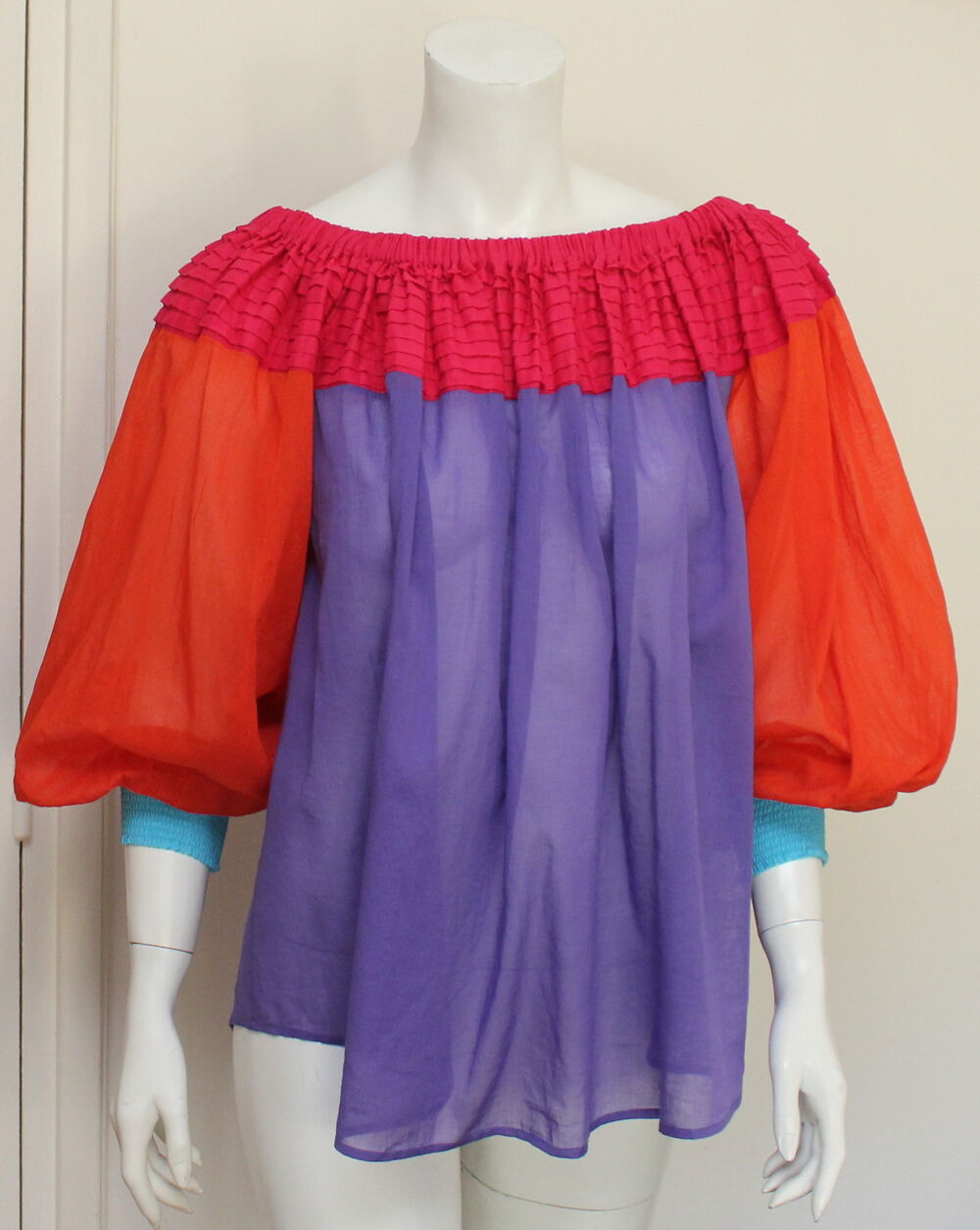 Blouse multicolore MIMI LIBERTE T.M Vtements