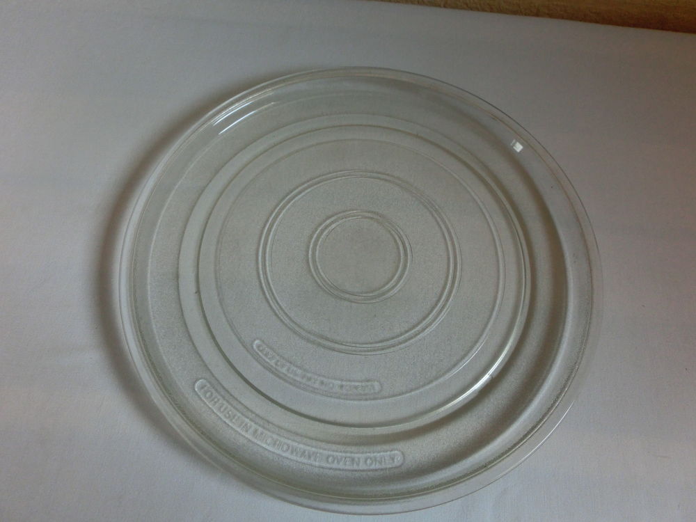 plateau en verre 32 cm pour micro-ondes Cuisine