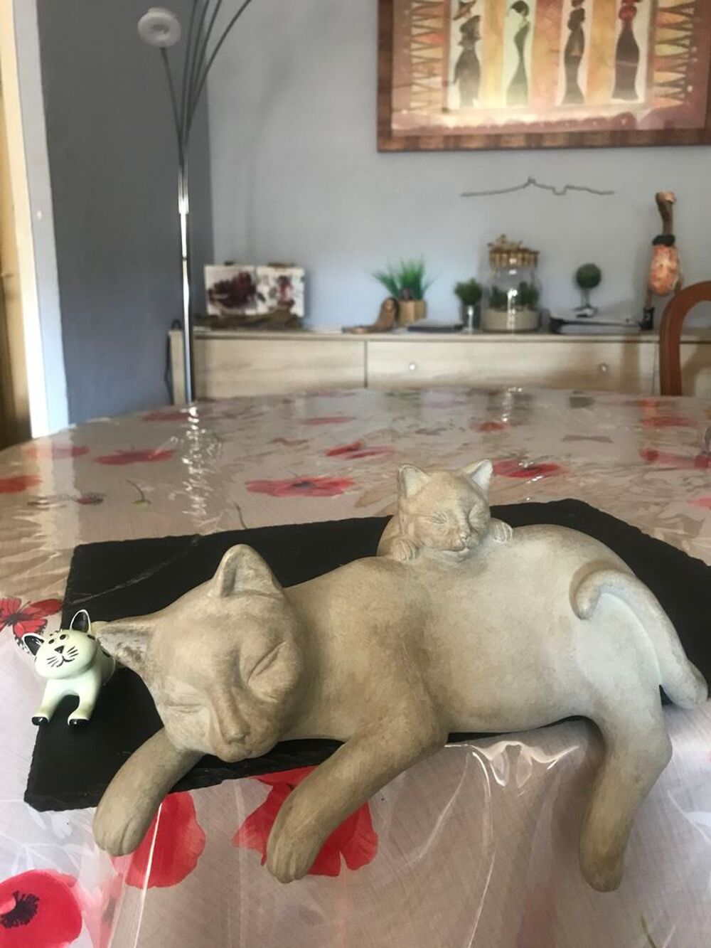 superbes statuettes chats Décoration