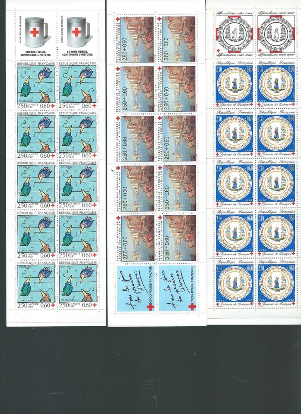 CARNETS CROIX - ROUGE 