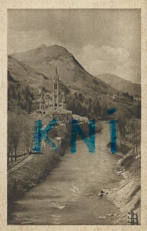 Cpa 65 Lourdes  et le gave 2 Tours (37)