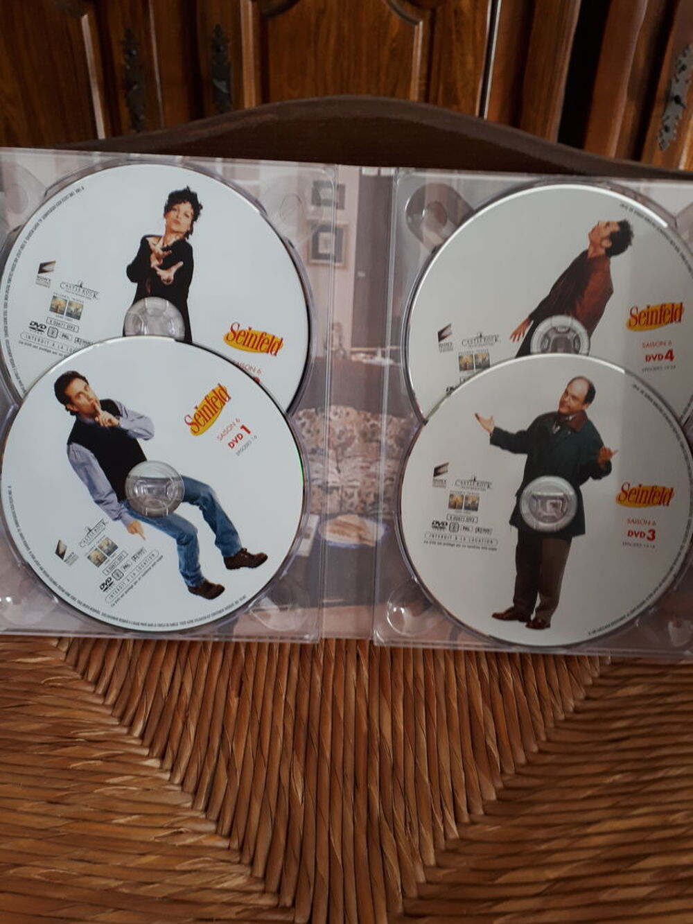 Coffret Seinfeld saison 6 - 8 euros DVD et blu-ray