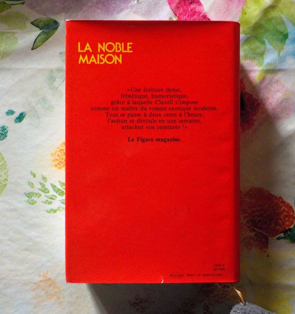 LA NOBLE MAISON de James CLAVELL Ed. France Loisirs Livres et BD