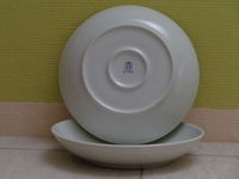   Assiettes à Couscous neuves hôtelière porcelaine H-LINE 