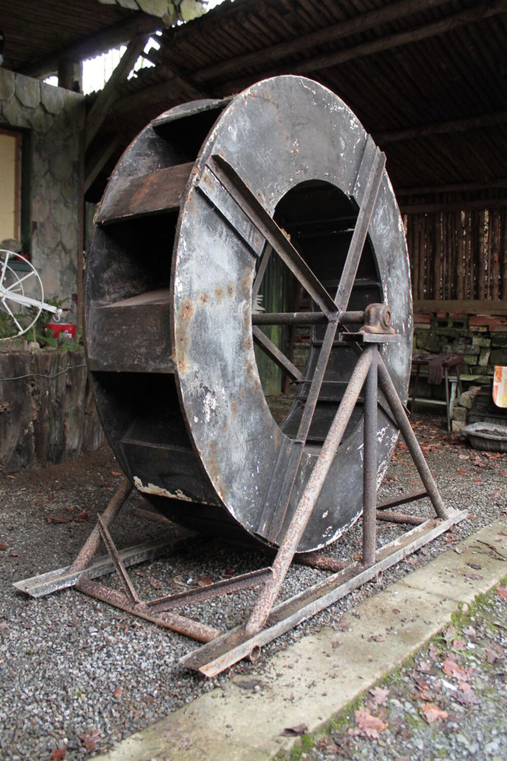 Roue &agrave; aube Bricolage