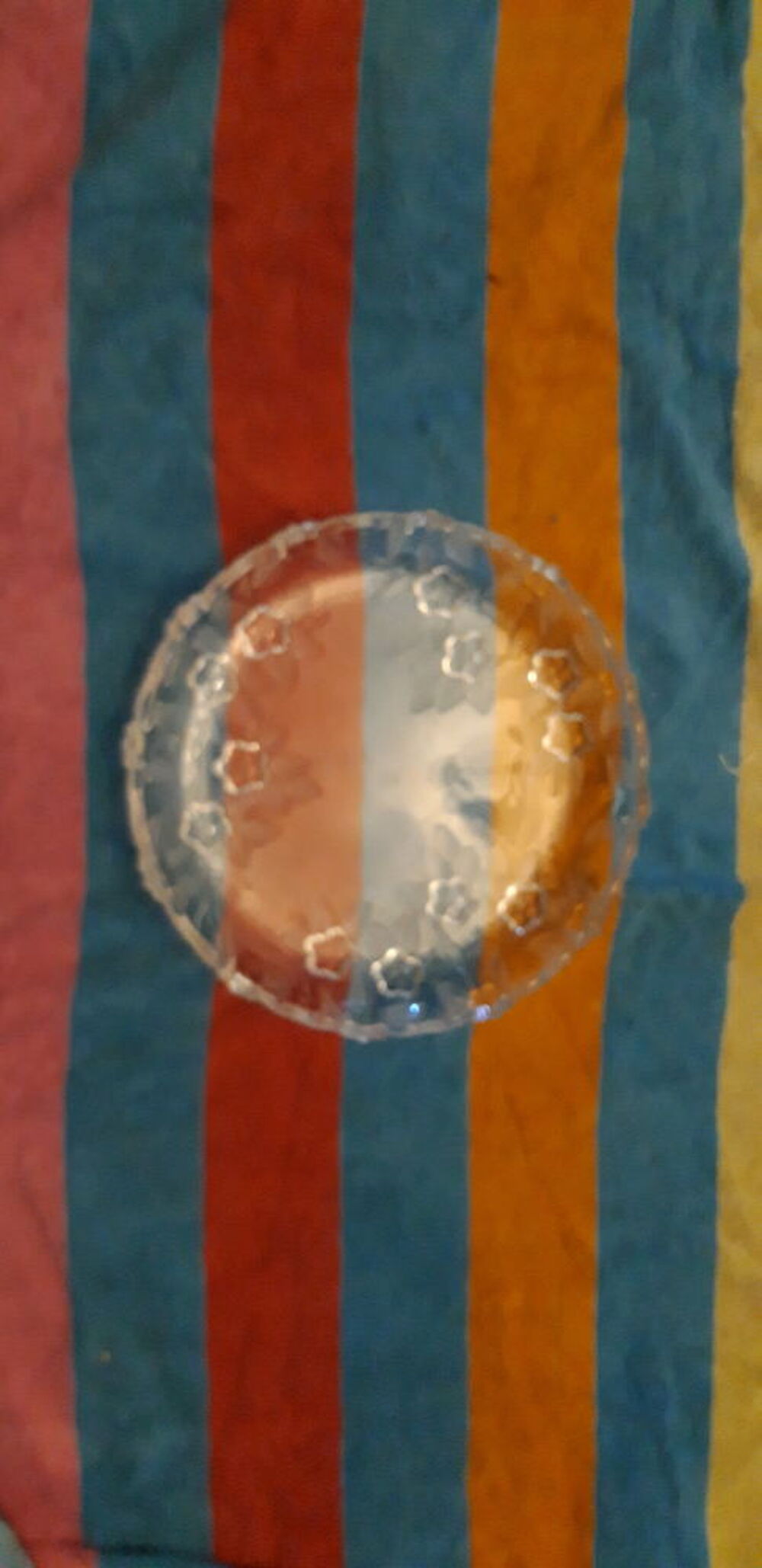 Plat en cristal Décoration