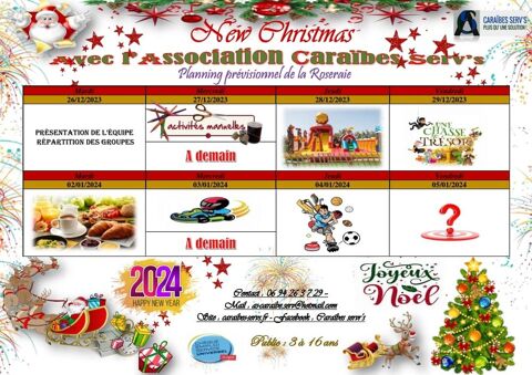 Centre de loisirs Noël 0 97300 Cayenne