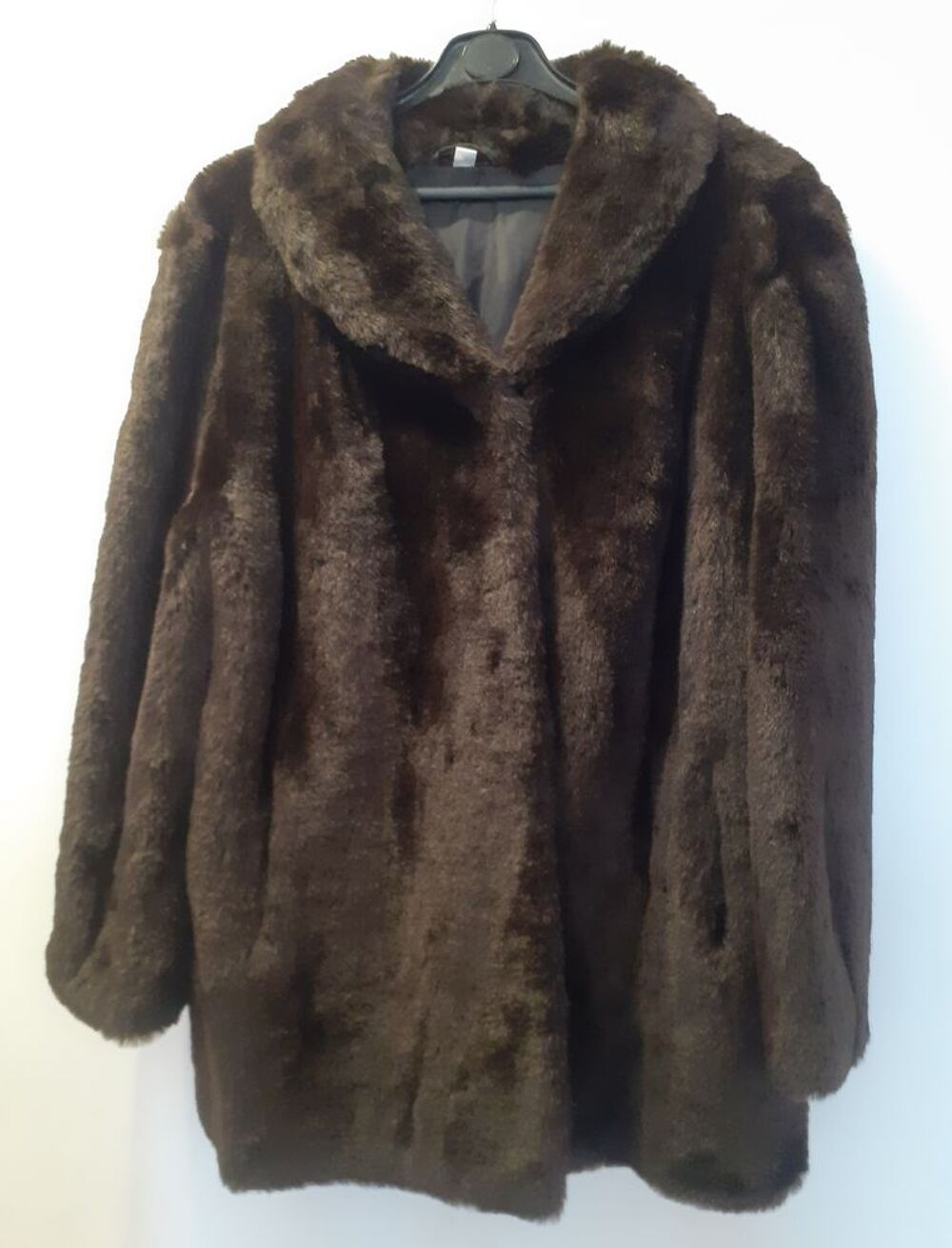 Manteau marron Vtements