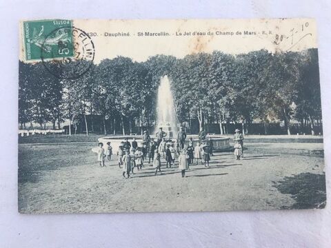 Carte postale ancienne De Saint Marcellin dans l'Isère 5 Mottier (38)