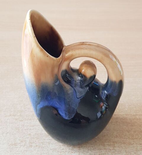 pichet c�ramique fa�on gr�s flamm� 
vintage 
d�co d�coration 12 Carnon Plage (34)