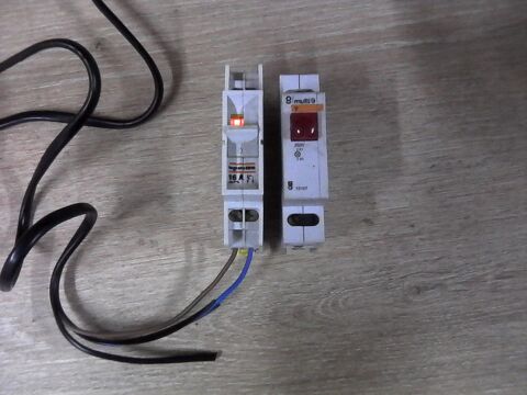 Interrupteur et voyant modulaire 10 Vermelles (62)