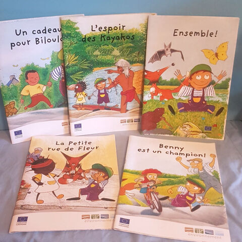 Lot 5 livres enfant, sur l'environnement 4 N�mes (30)