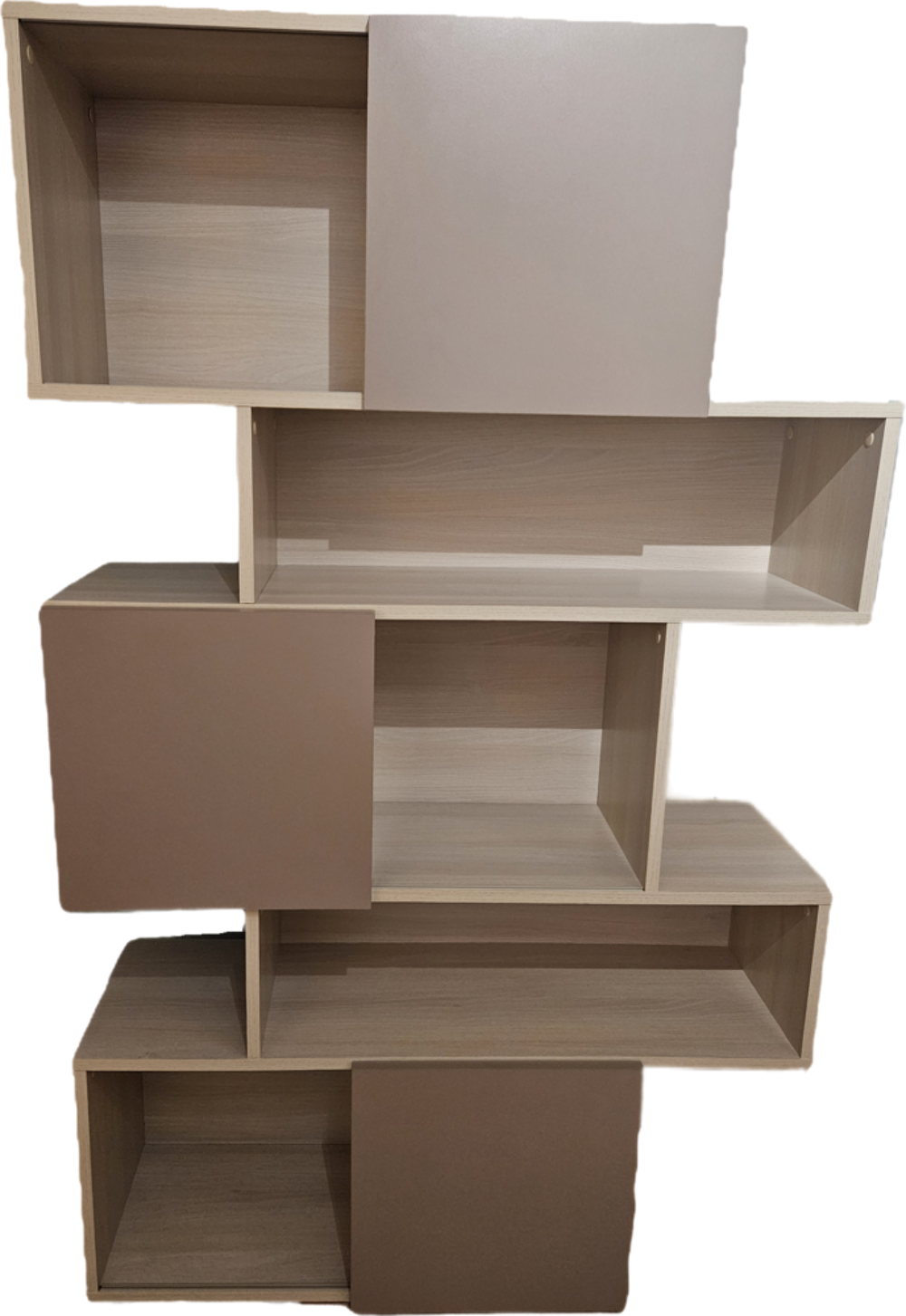 Etag&egrave;re Biblioth&egrave;que avec portes coulissantes Meubles