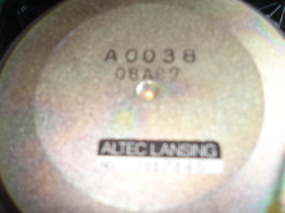 m&eacute;dium A0038 pour enceinte Altec Lansing 508 Audio et hifi