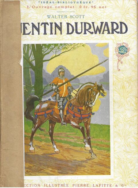 livre ,Quentin Durward 1913 de W Scott 19 Tours (37)