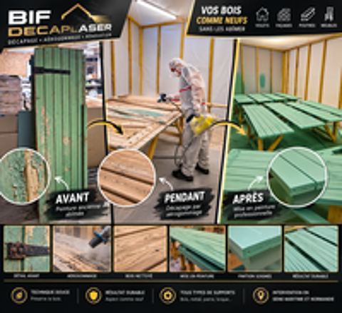   BIF DECAPLASER ? Décapage laser & aérogommage 