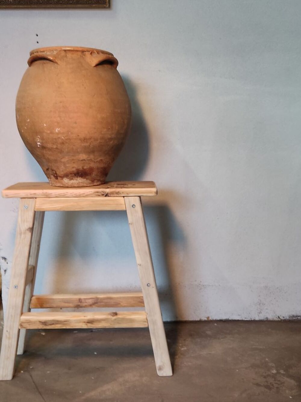 Tabouret bois rustique Décoration