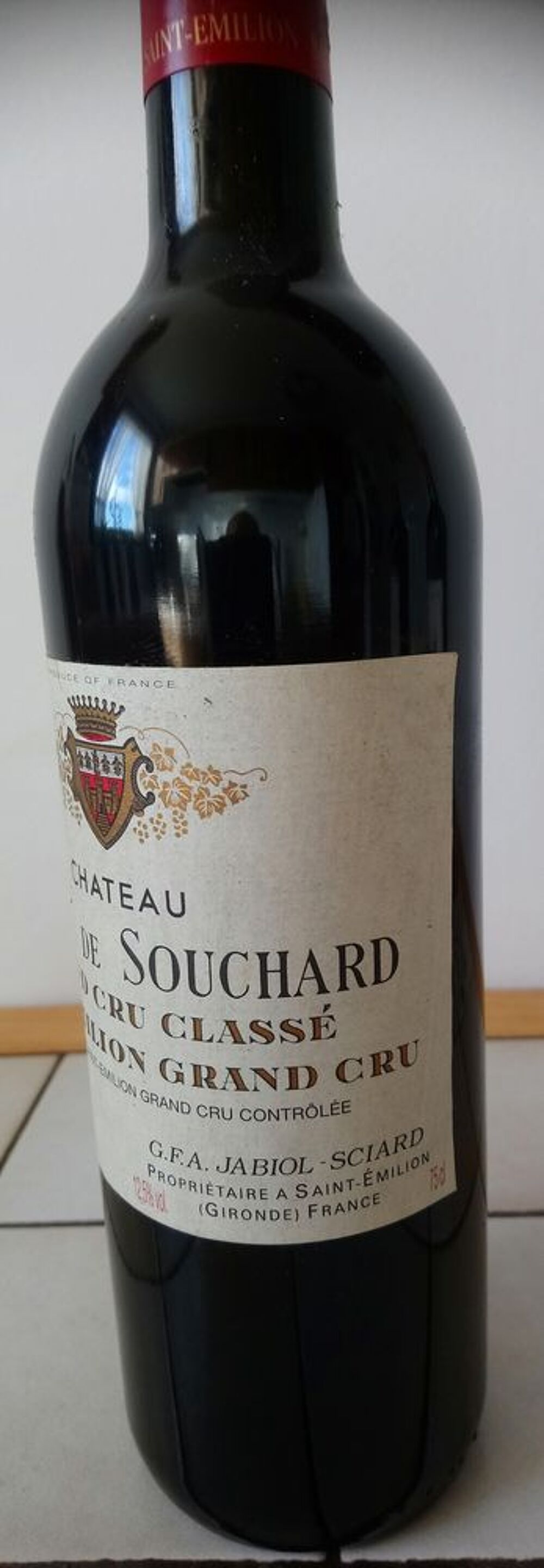 Grand vin Saint-&Eacute;milion Ch&acirc;teau Faurie de Souchard Cuisine