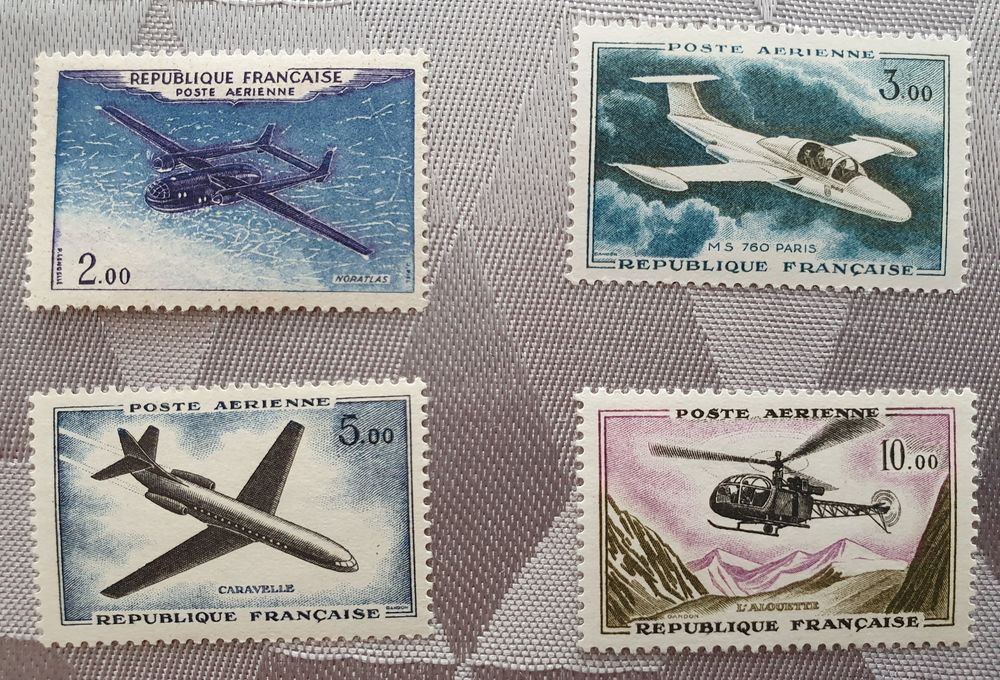 Timbres PA38 &agrave; 41 neufs 