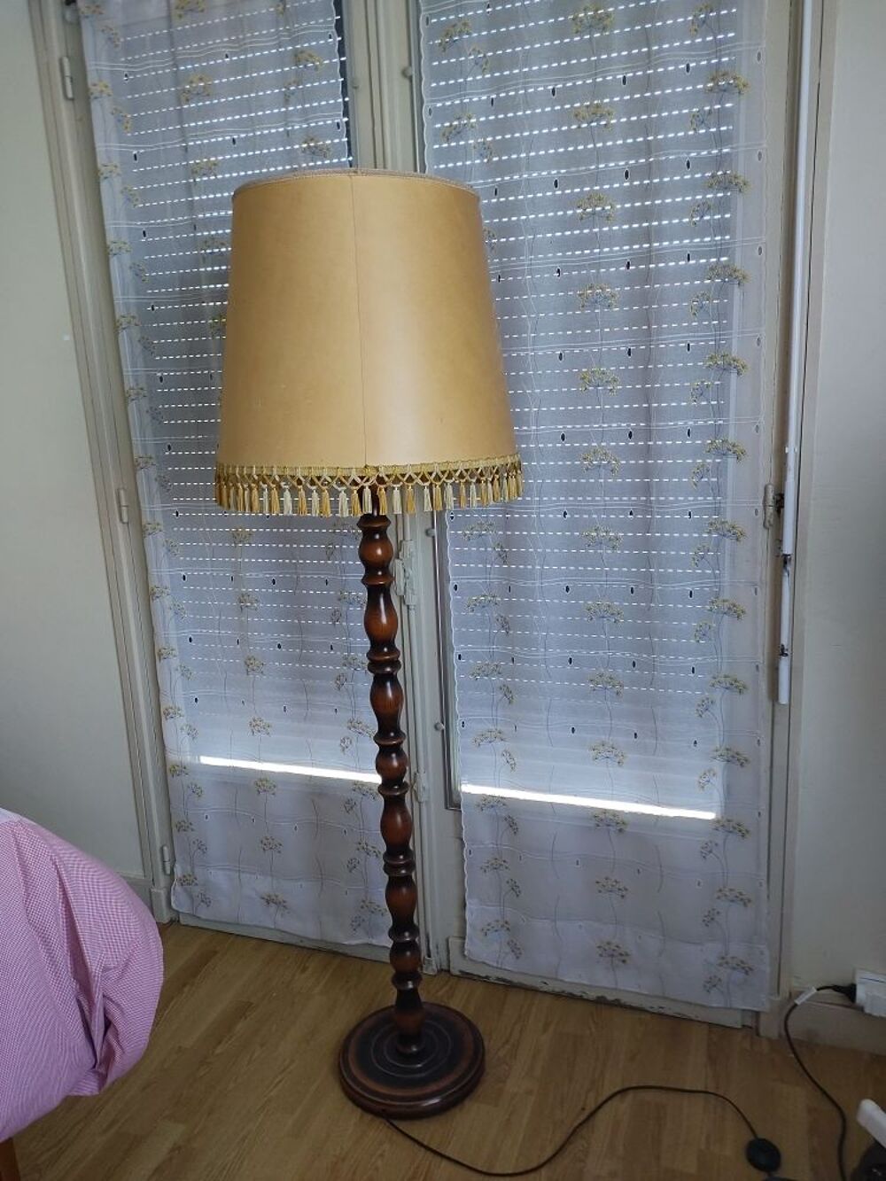lampadaire bois Décoration