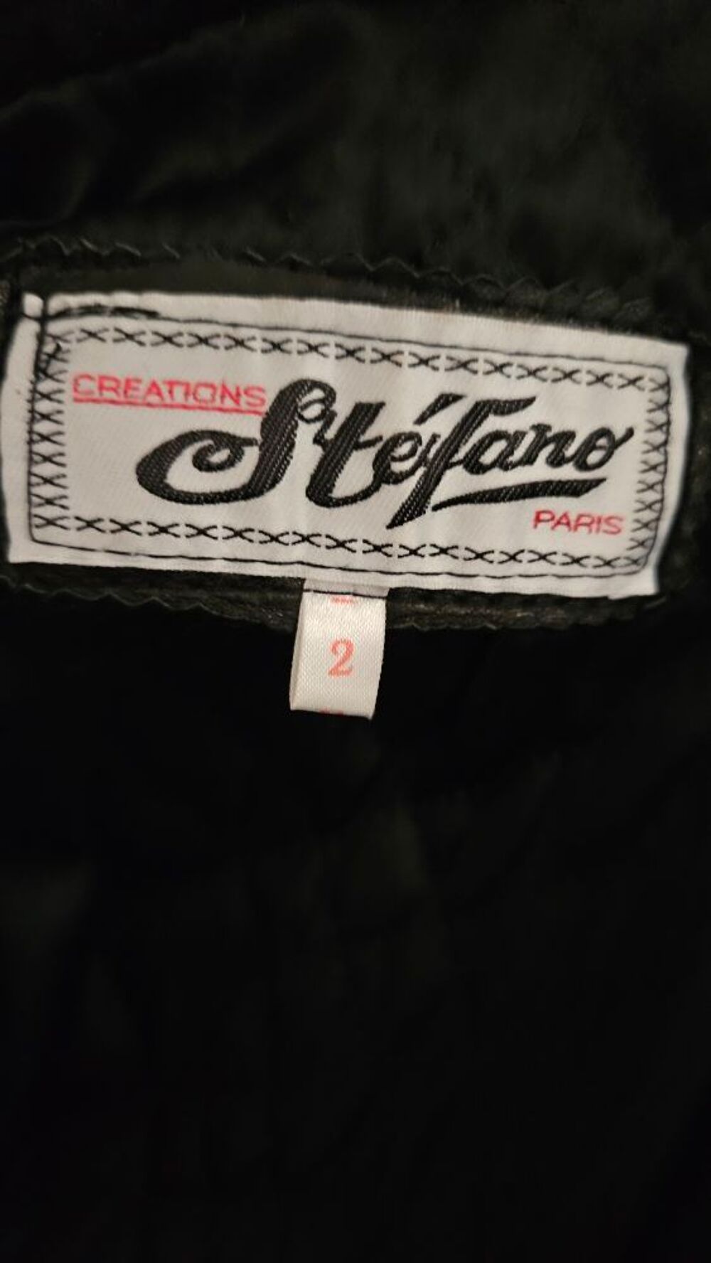 manteau cuir v&eacute;ritable 3/4 Vêtements