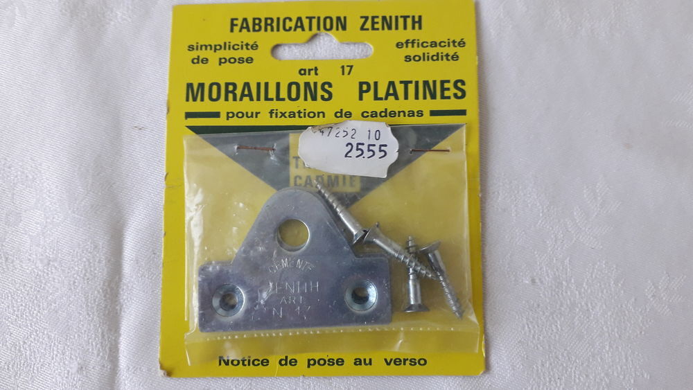 Moraillons platines pour fixation de cadenas
Bricolage